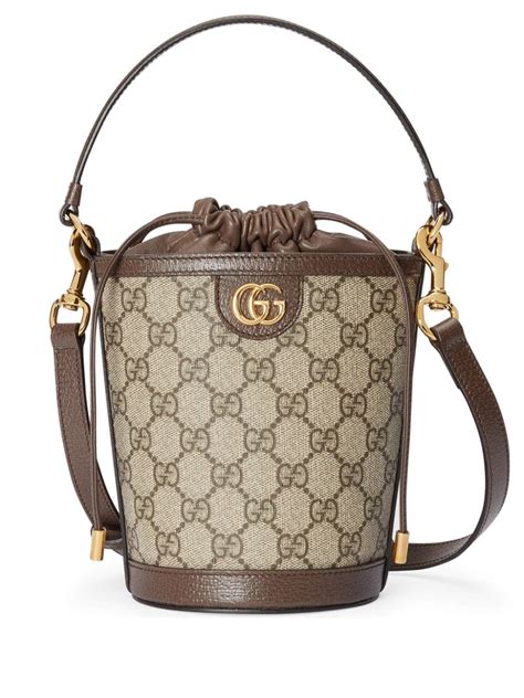 farfetch Gucci bucket bag